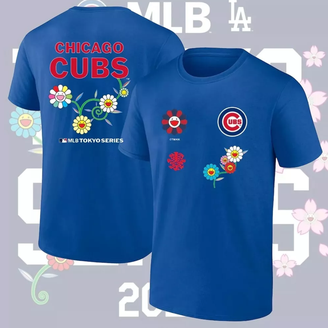 Men Chicago Cubs blank blue 2025 MLB T shirts 51